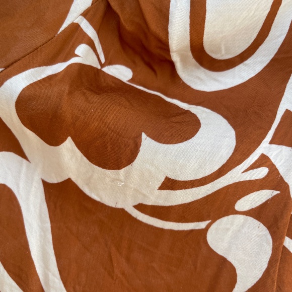 Urban Outfitters UO Renee Printed Button-Down Shirt mini Dress in XS extra small - Picture 5 of 9